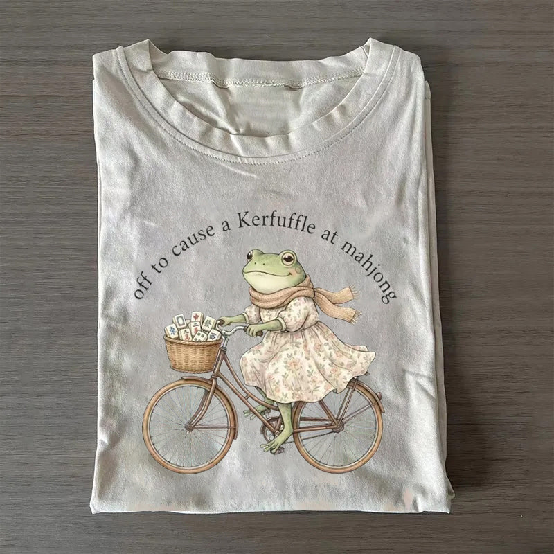 Off To Cause A Kerfuffle At Mahjong T-shirt
