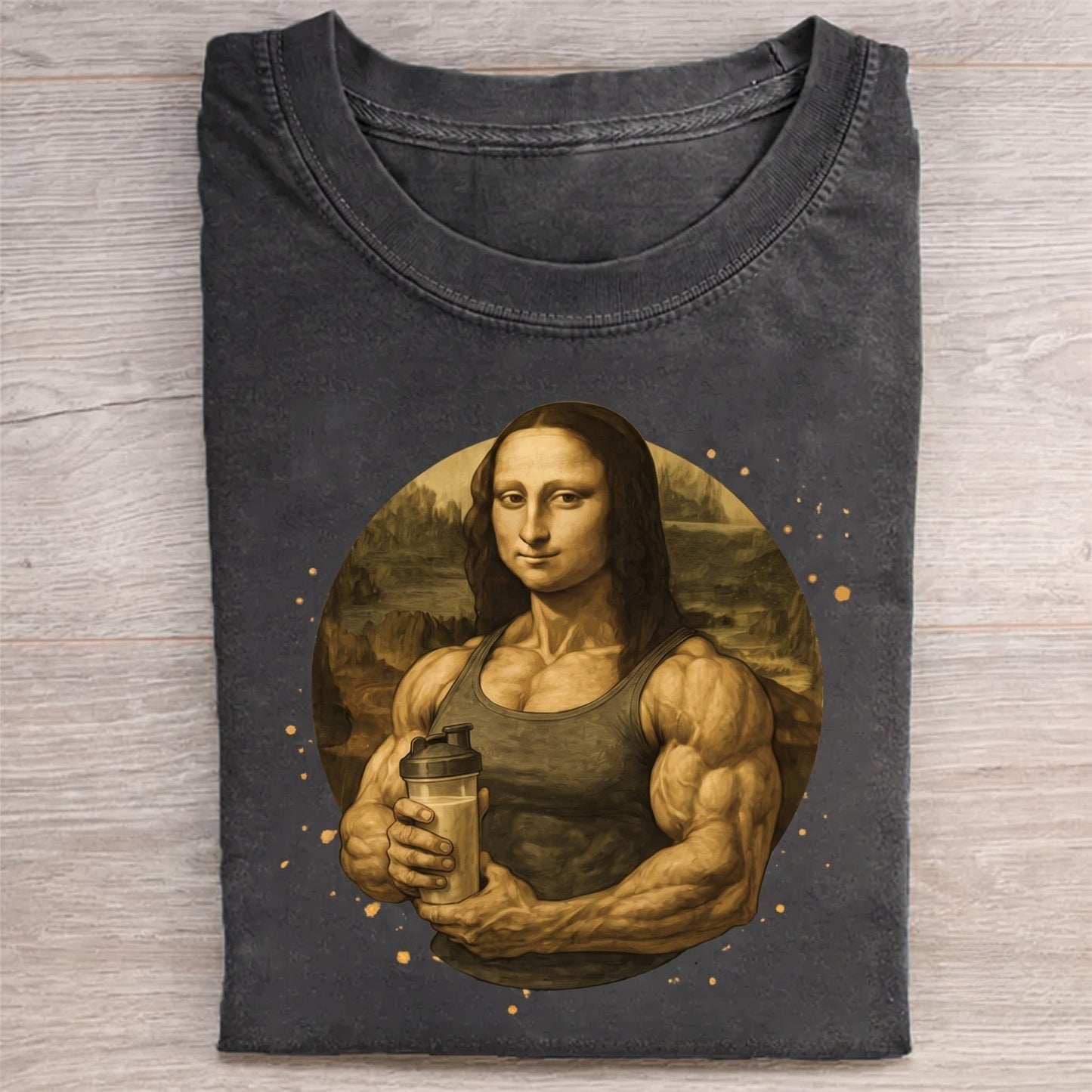 Funny Gym Art Parody T-Shirt