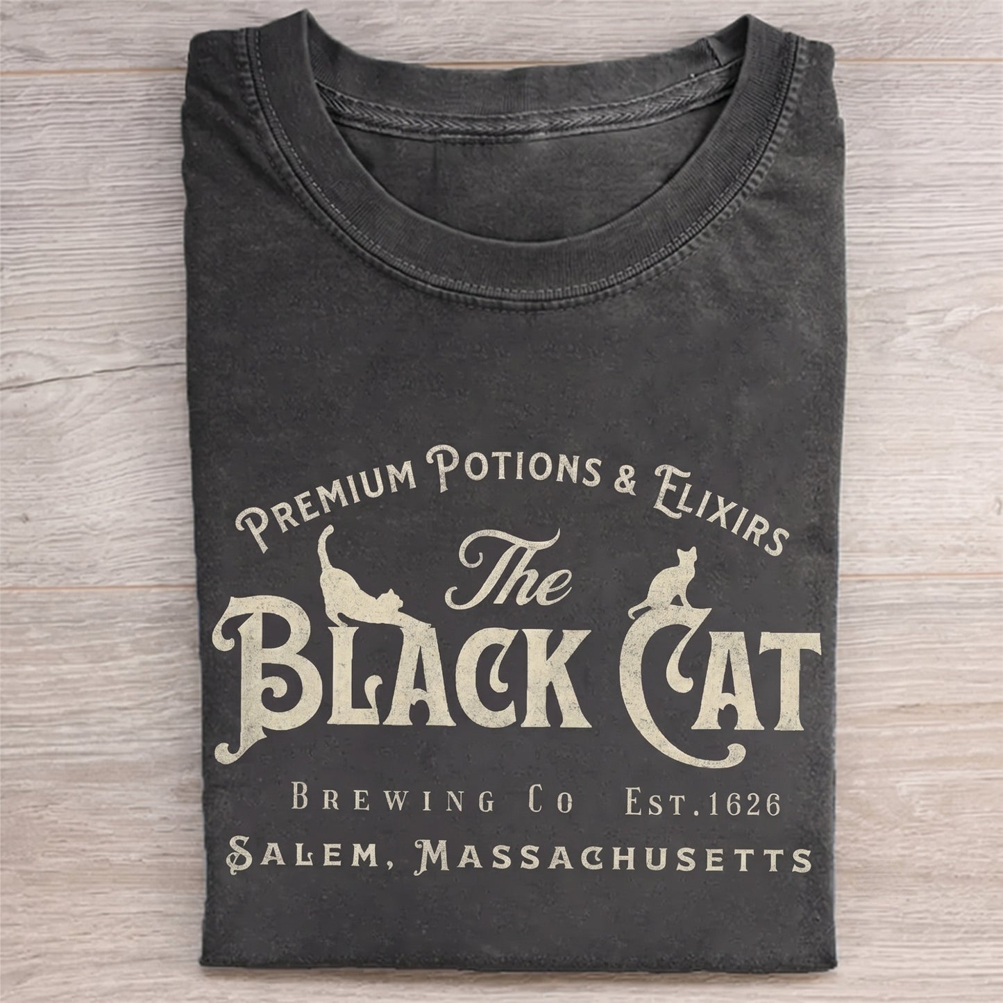 Vintage Salem Black Cat T-shirt