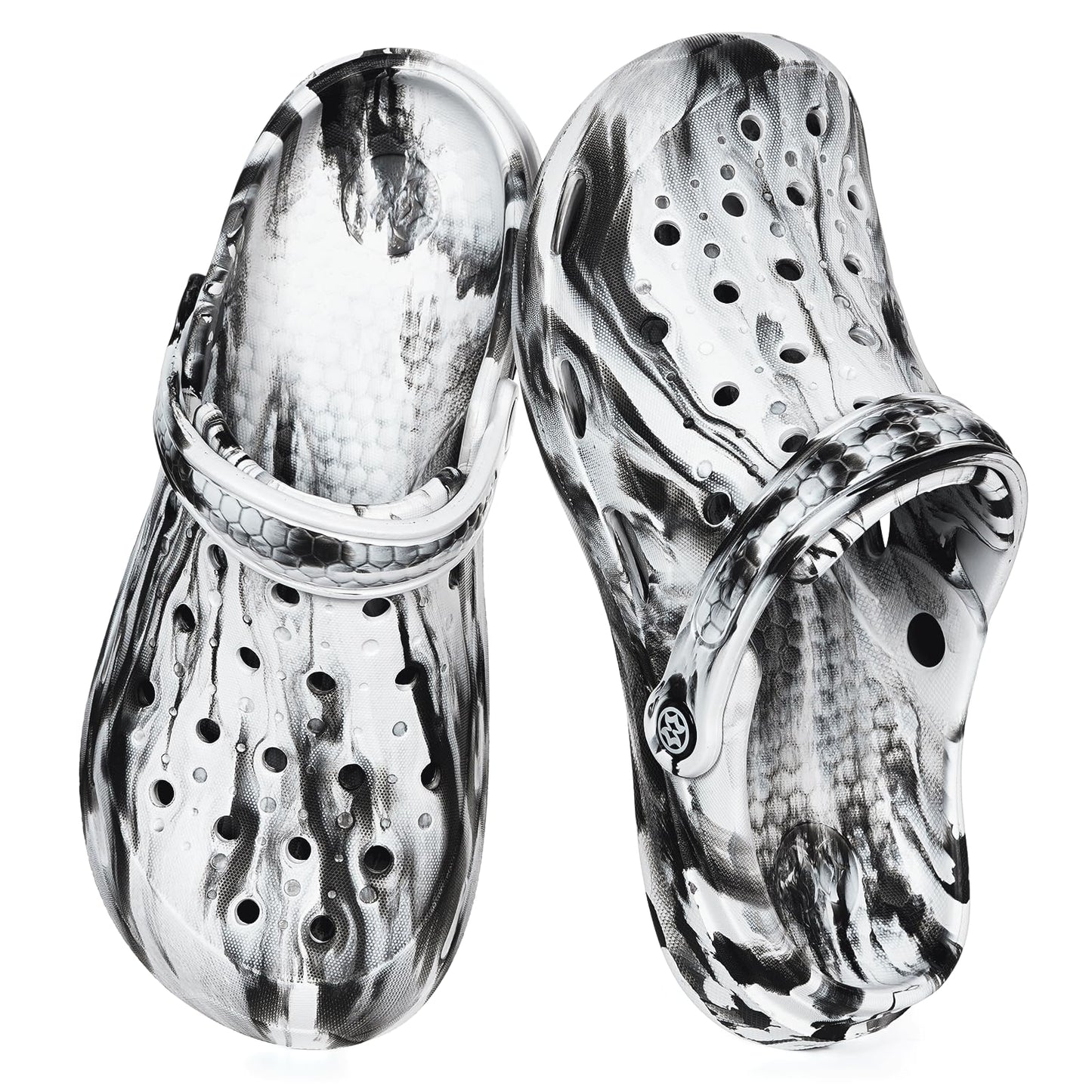 Eagsouni Womens Mens Garden Clogs Beach Sandals | Arch Support,Anti-slip,Slip on Garden