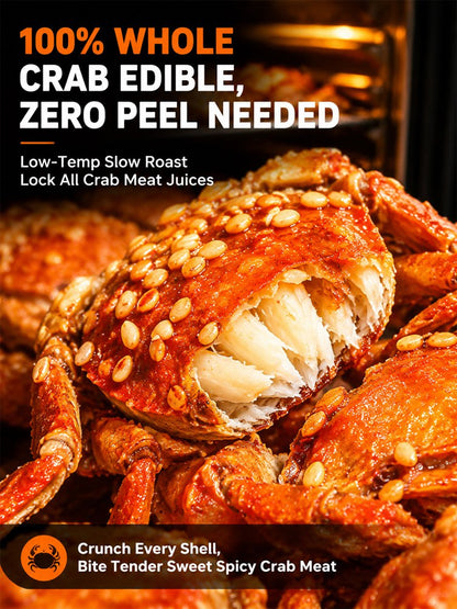 【0 Fat, High Protein】Crispy, Sweet, and Spicy Crab