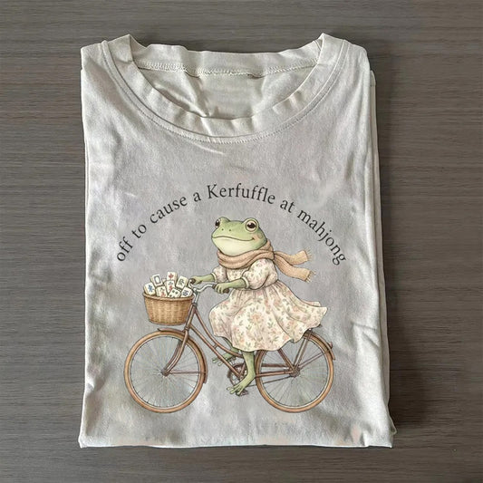 Off To Cause A Kerfuffle At Mahjong T-shirt