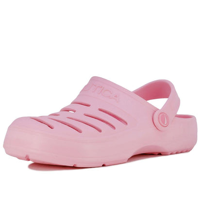 Nautica Women's Classic Slip-On Clogs - Comfortable Crafted Clog Water Shoes for Garden and Casual Wear
