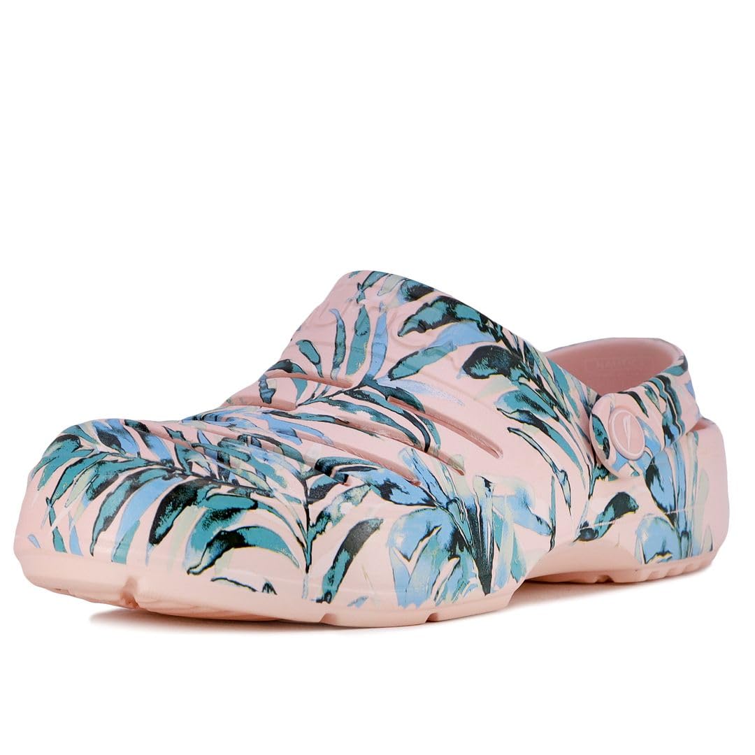 Nautica Women's Classic Slip-On Clogs - Comfortable Crafted Clog Water Shoes for Garden and Casual Wear