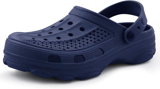 Beslip Garden Clogs for Women and Men, Lightweight EVA Waterproof Slip-Resistant Sandals with Medium Arch Support, Comfortable Slip-On Shoes for Indoor Outdoor