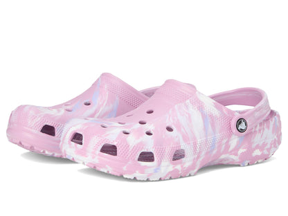 Crocs Unisex-Adult Classic Marbled Tie-dye Clog