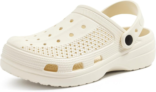 Beslip Garden Clogs for Women and Men, Lightweight EVA Waterproof Slip-Resistant Sandals with Medium Arch Support, Comfortable Slip-On Shoes for Indoor Outdoor