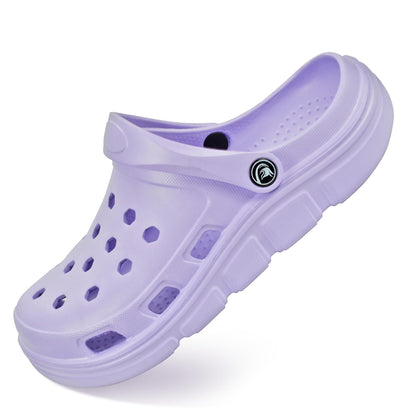 PIMIO Garden Clogs for Women and Men,Slip On Work Shoes with Arch Support,Womens Mens Quick-Dry Water Shoes Casual Sandals,Comfortable Slippers