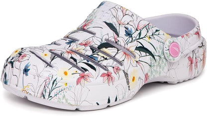 Nautica Women's Classic Slip-On Clogs - Comfortable Crafted Clog Water Shoes for Garden and Casual Wear