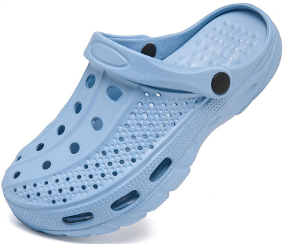 ChayChax Men's and Women's Arch Support Clogs Garden Shoes Slip-on Outdoor Beach Water Sandals with Removable Cushion Footbed