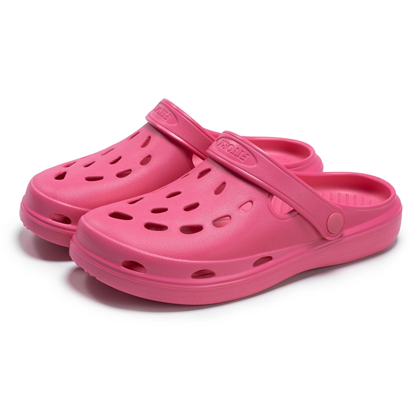 FITORY Unisex Garden Clogs, Womens and Mens EVA Slip on Shoes, Comfortable Quick Dry Lightweight Sandals for Beach Casual, Indoor and Outdoor Size 6-15