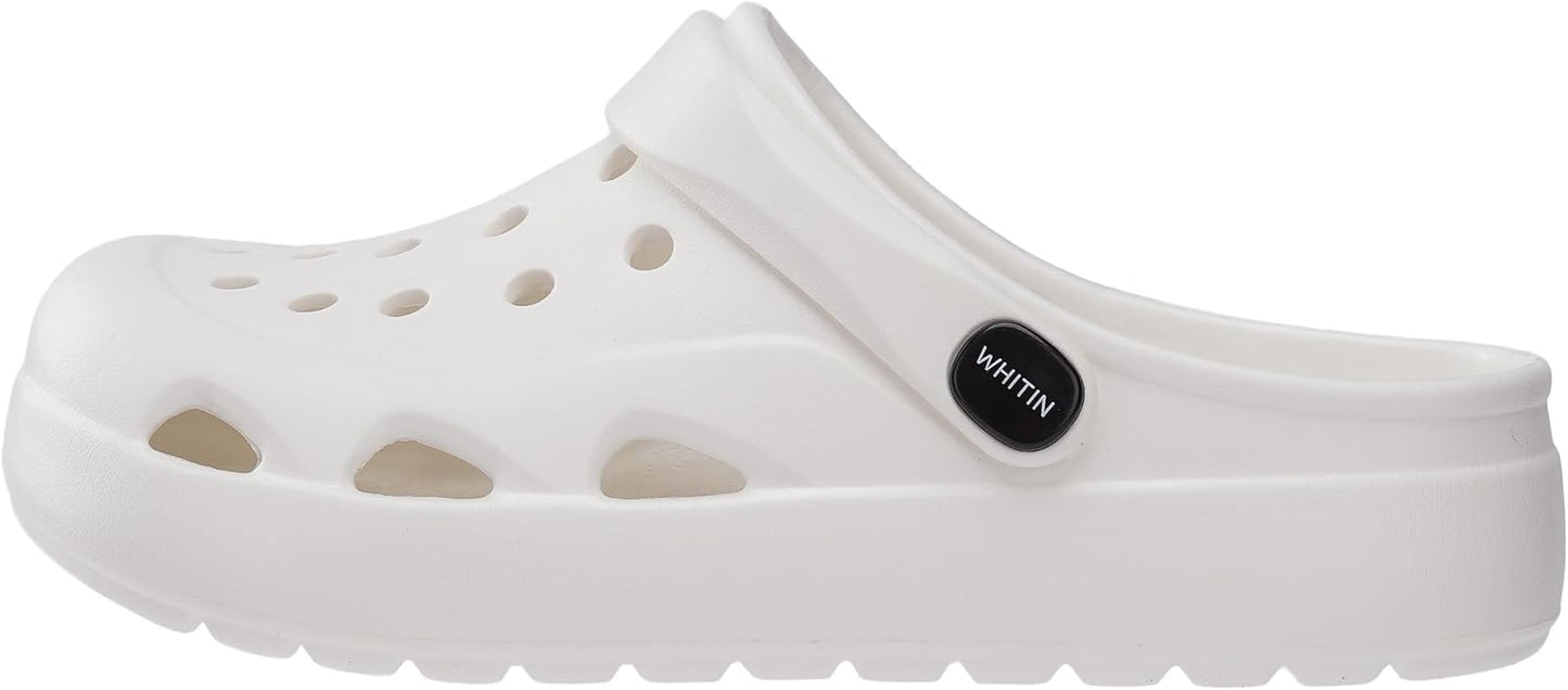 WHITIN Unisex Clogs with Arch Support, Lightweight Garden Shoes for Women and Men