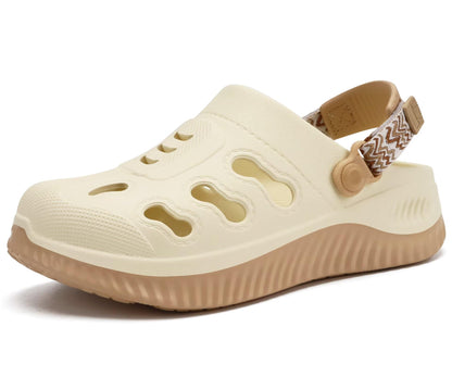 KuaiLu Womens Classic Recovery Clogs Comfortable Walking Cushion Sandals for Women Relif Plantar Fasciitis Ladies Orthotic Arch Support Slip-on Mules, Adult Slip Resistant Shoes