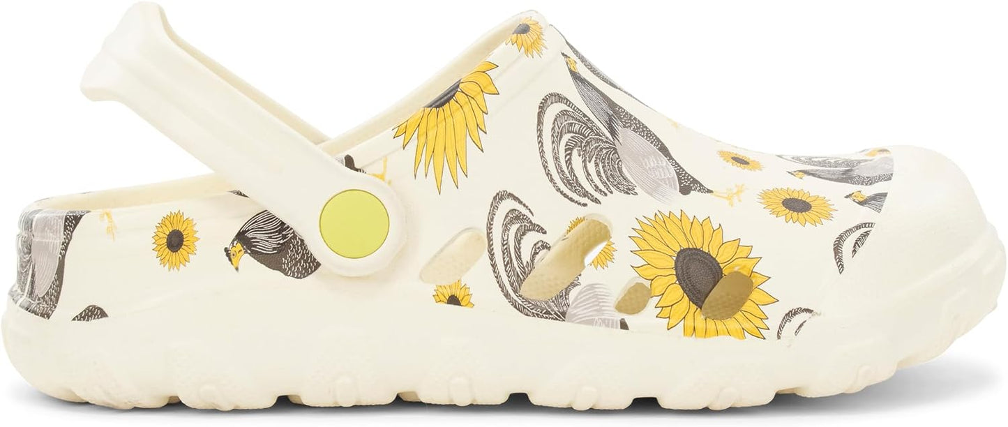 Western Chief Women Easies EVA Clog - Lightweight, Cushioned Comfortable Casual Slip On Shoes for Gardening, Outdoors, Walking
