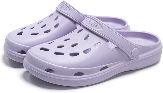 FITORY Unisex Garden Clogs, Womens and Mens EVA Slip on Shoes, Comfortable Quick Dry Lightweight Sandals for Beach Casual, Indoor and Outdoor Size 6-15