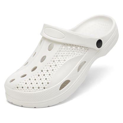 SOSOWHLTE Men's Women's Arch Support Clogs,Unisex Garden Shoes Comfortable Slip-on Outdoor Sandals Slippers for Beach Casual