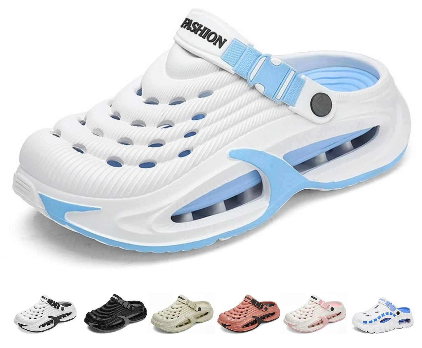 Summer Garden Clogs for Men and Women,Unisex Waterproof EVA Cloud Slides Sports Pillows Sandals Classic Beach Shoes