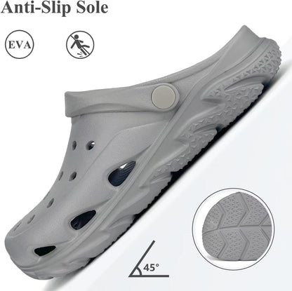 Scecocrs Womens Mens Arch Suppor Clogs Garden Shoes Adult Slip On Outdoor Spoort Sandals Summer Water Beach Shoes Casual Slippers Lightweight Breathable Non Slip