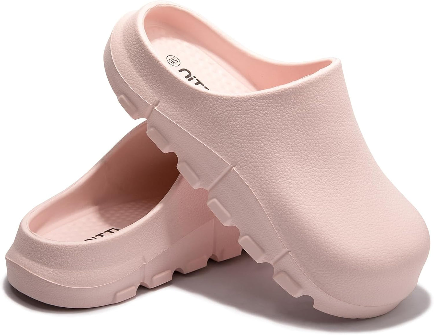 Women's Arch Support EVA Garden Shoes for Women - Comfort Waterproof Slip-on Outdoor Beach Mules Sandal Ladies Classic Closed Toe Clogs