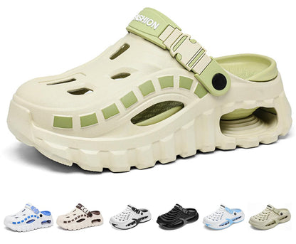 Summer Garden Clogs for Men and Women,Unisex Waterproof EVA Cloud Slides Sports Pillows Sandals Classic Beach Shoes