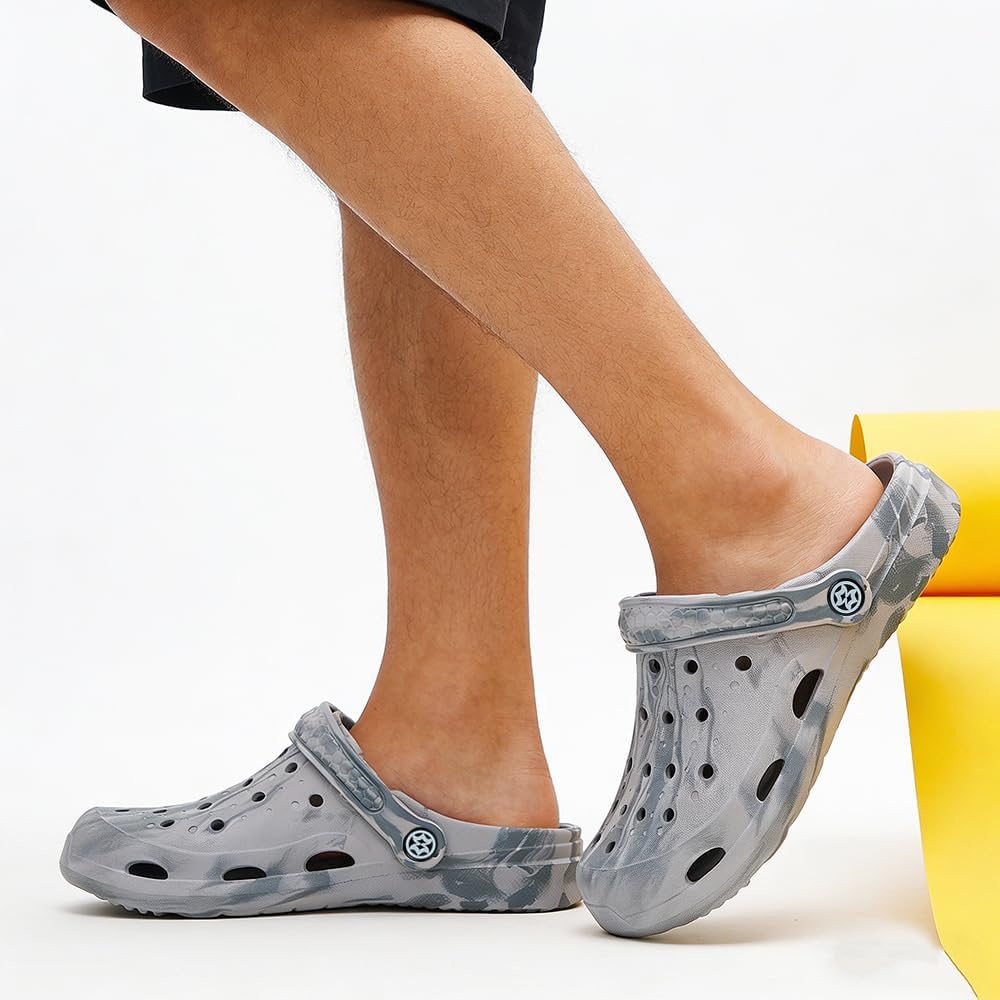 Gaatpot Mens Womens Garden Clogs Shoes with Arch Support Unisex Gardening Slip on Sandals Beach Slippers Shoes Clog