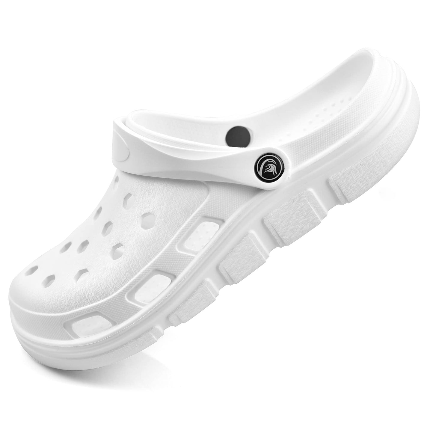 PIMIO Garden Clogs for Women and Men,Slip On Work Shoes with Arch Support,Womens Mens Quick-Dry Water Shoes Casual Sandals,Comfortable Slippers