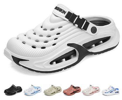 Summer Garden Clogs for Men and Women,Unisex Waterproof EVA Cloud Slides Sports Pillows Sandals Classic Beach Shoes