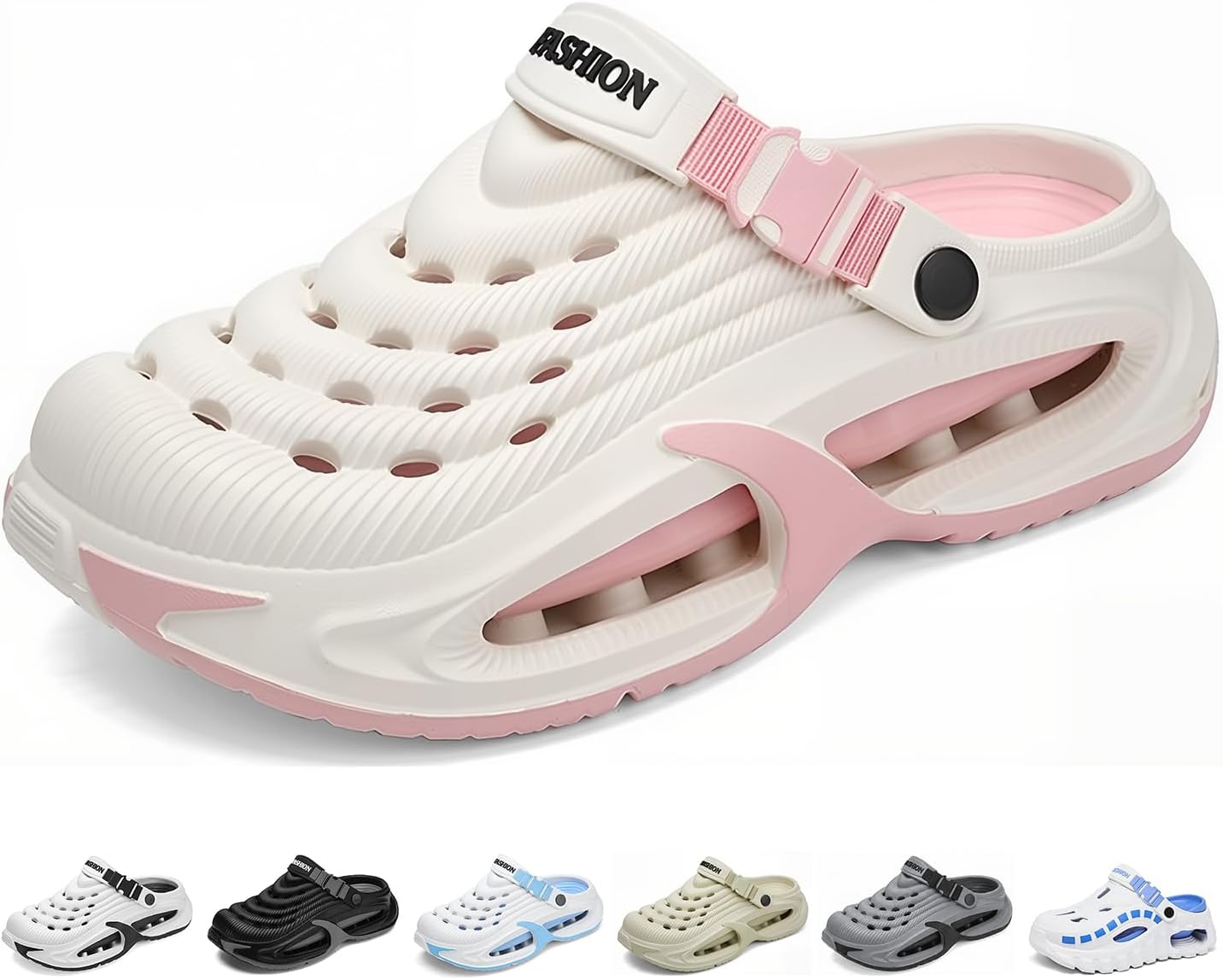 Summer Garden Clogs for Men and Women,Unisex Waterproof EVA Cloud Slides Sports Pillows Sandals Classic Beach Shoes