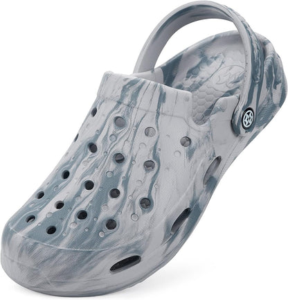 Eagsouni Womens Mens Garden Clogs Beach Sandals | Arch Support,Anti-slip,Slip on Garden