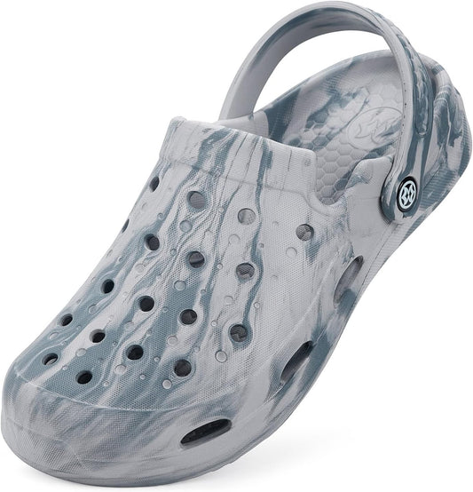 Eagsouni Womens Mens Garden Clogs Beach Sandals | Arch Support,Anti-slip,Slip on Garden