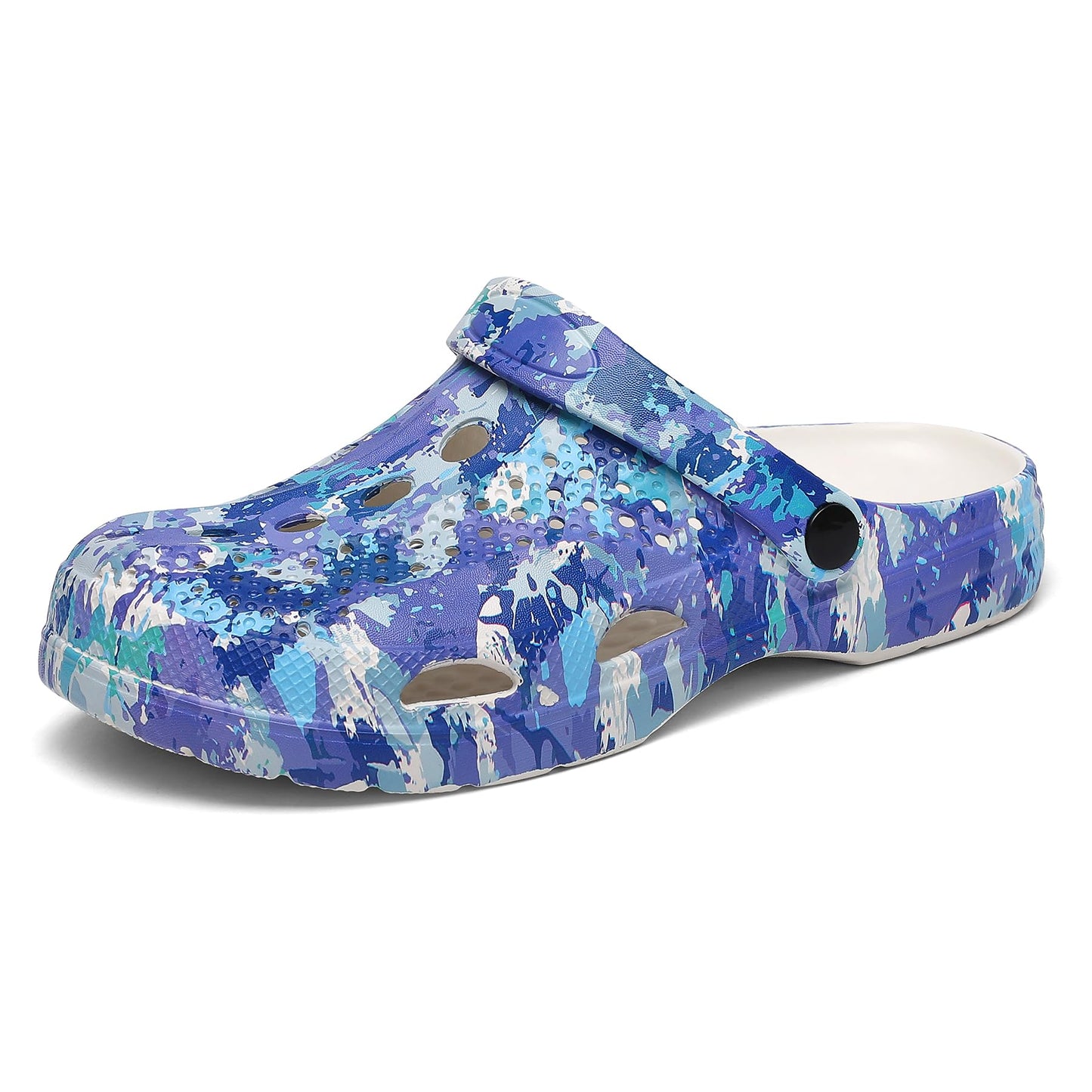 SOSOWHLTE Men's Women's Arch Support Clogs,Unisex Garden Shoes Comfortable Slip-on Outdoor Sandals Slippers for Beach Casual