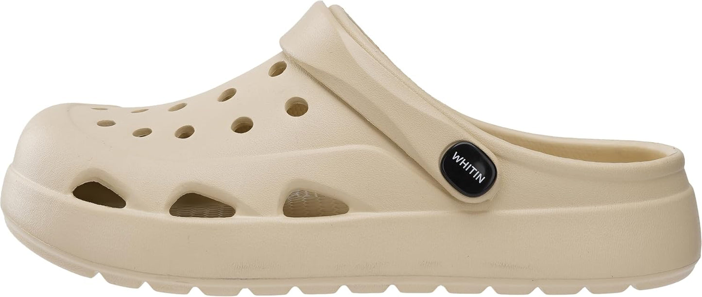 WHITIN Unisex Clogs with Arch Support, Lightweight Garden Shoes for Women and Men