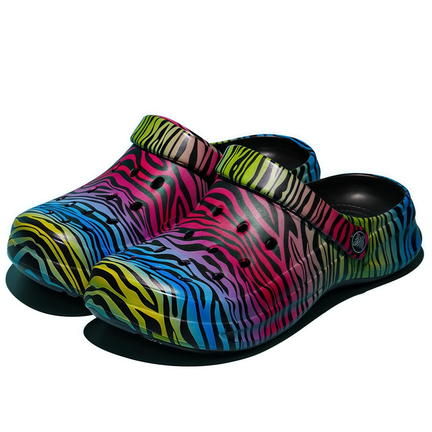 Tie-dye Garden Clogs for Women, Comfortable Slip-on Clog Shoes for Gardening, Beach, Pool, Outdoor & Indoor Use, Slippers & Sandals for All Seasons