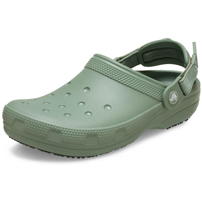 Crocs Unisex-Adult Classic Work Clogs | Enclosed Toe | Slip Resistant | All Day Comfort