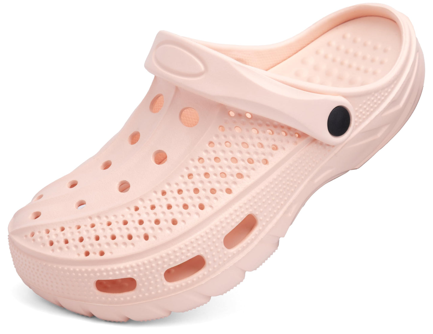 ChayChax Men's and Women's Arch Support Clogs Garden Shoes Slip-on Outdoor Beach Water Sandals with Removable Cushion Footbed