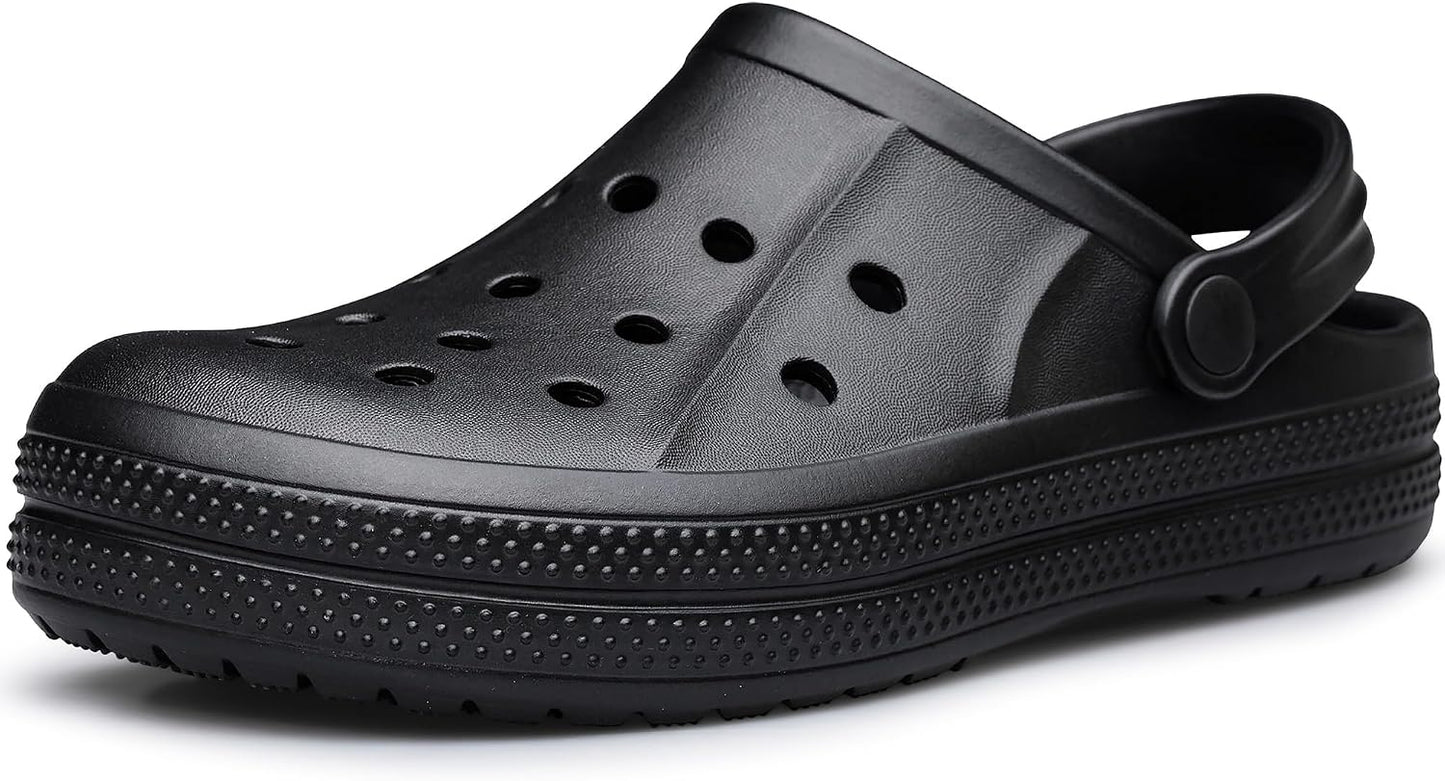 Raoendis Womens Mens Garden Clogs Shoes Comfortable Slip-On Sandals Summer Walking & Outdoor Beach Shoes