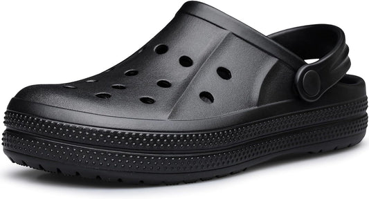 Raoendis Womens Mens Garden Clogs Shoes Comfortable Slip-On Sandals Summer Walking & Outdoor Beach Shoes