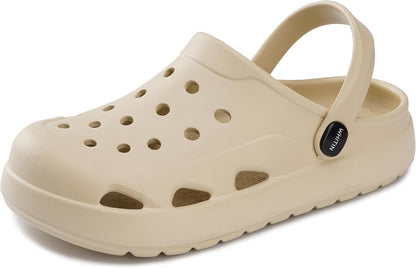 WHITIN Unisex Clogs with Arch Support, Lightweight Garden Shoes for Women and Men