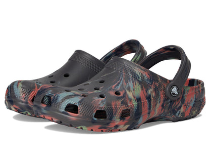 Crocs Unisex-Adult Classic Marbled Tie-dye Clog