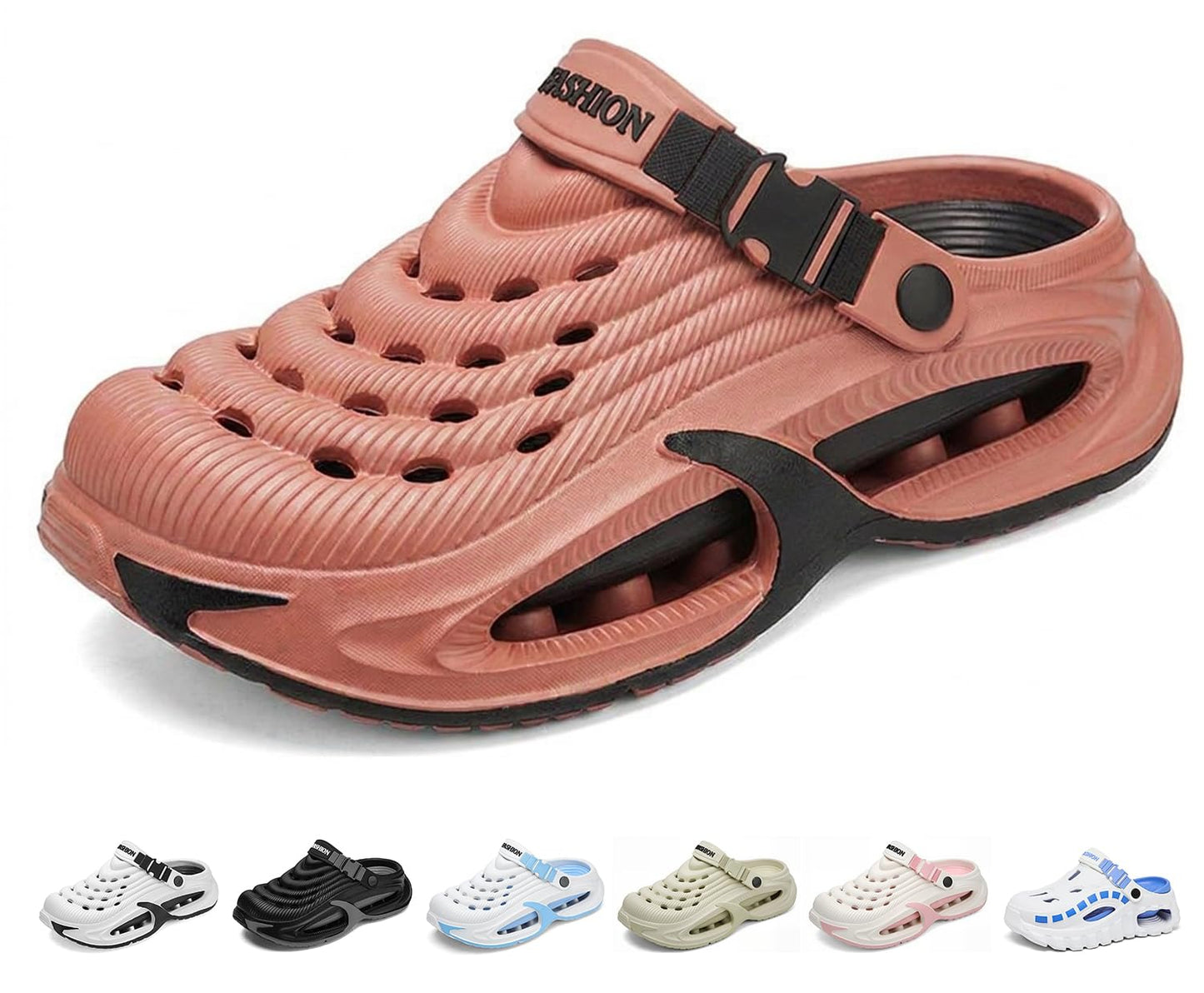 Summer Garden Clogs for Men and Women,Unisex Waterproof EVA Cloud Slides Sports Pillows Sandals Classic Beach Shoes