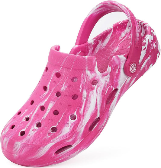 Eagsouni Womens Mens Garden Clogs Beach Sandals | Arch Support,Anti-slip,Slip on Garden