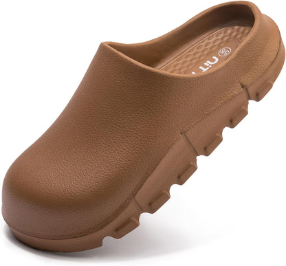 Women's Arch Support EVA Garden Shoes for Women - Comfort Waterproof Slip-on Outdoor Beach Mules Sandal Ladies Classic Closed Toe Clogs