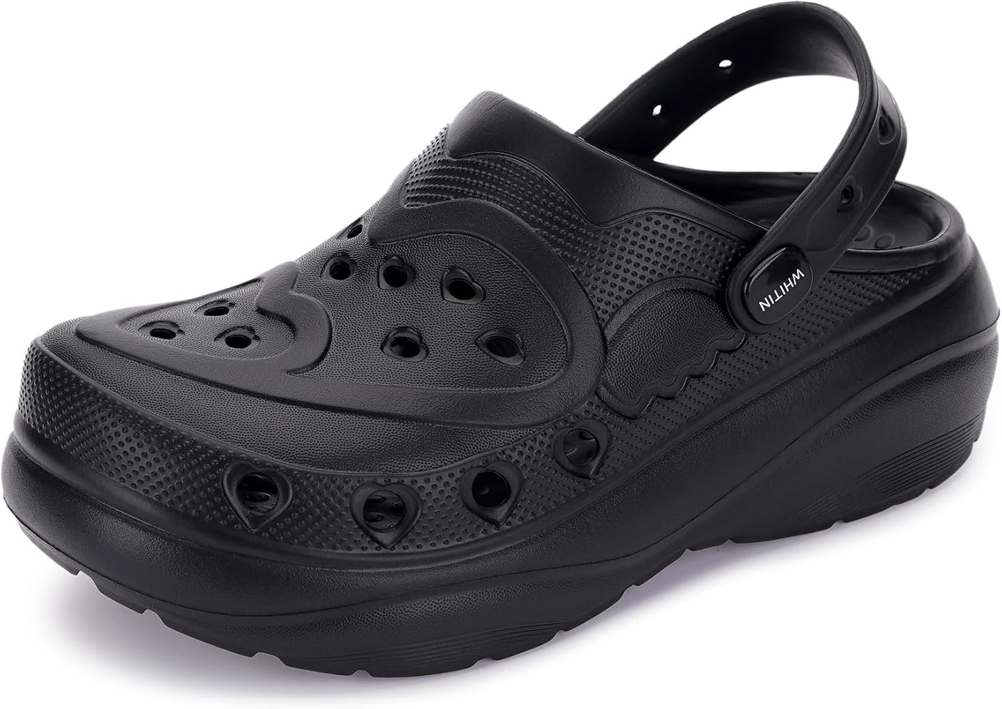 WHITIN Clogs for Women | Thick Sole Cushioned Garden Shoes