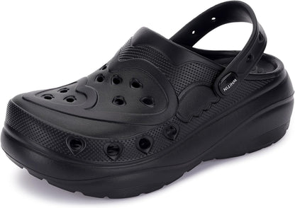 WHITIN Clogs for Women | Thick Sole Cushioned Garden Shoes