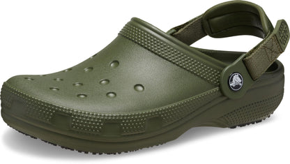 Crocs Unisex-Adult Classic Work Clogs | Enclosed Toe | Slip Resistant | All Day Comfort