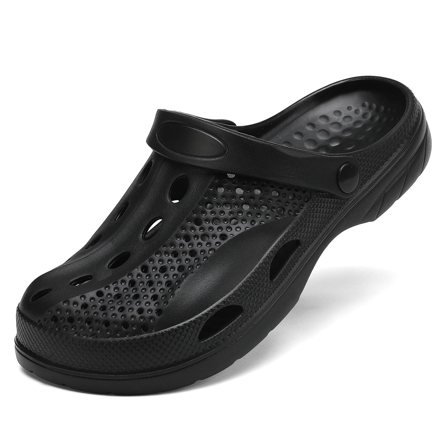 SOSOWHLTE Men's Women's Arch Support Clogs,Unisex Garden Shoes Comfortable Slip-on Outdoor Sandals Slippers for Beach Casual