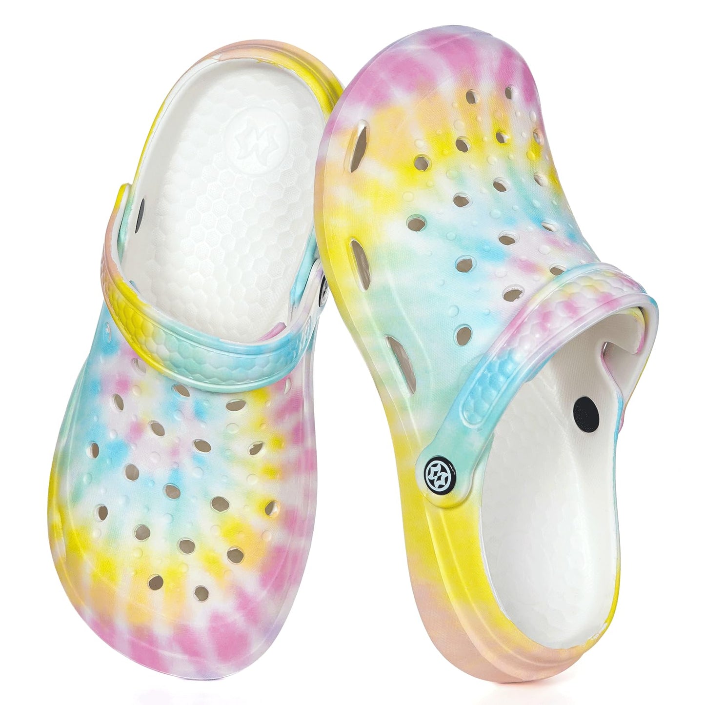Eagsouni Womens Mens Garden Clogs Beach Sandals | Arch Support,Anti-slip,Slip on Garden