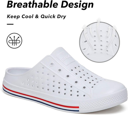 SAGUARO Women's Men's Garden Clogs Shoes Casual Slippers Unisex Quick Drying Sandals Summer Anti-Skid Beach Shoes