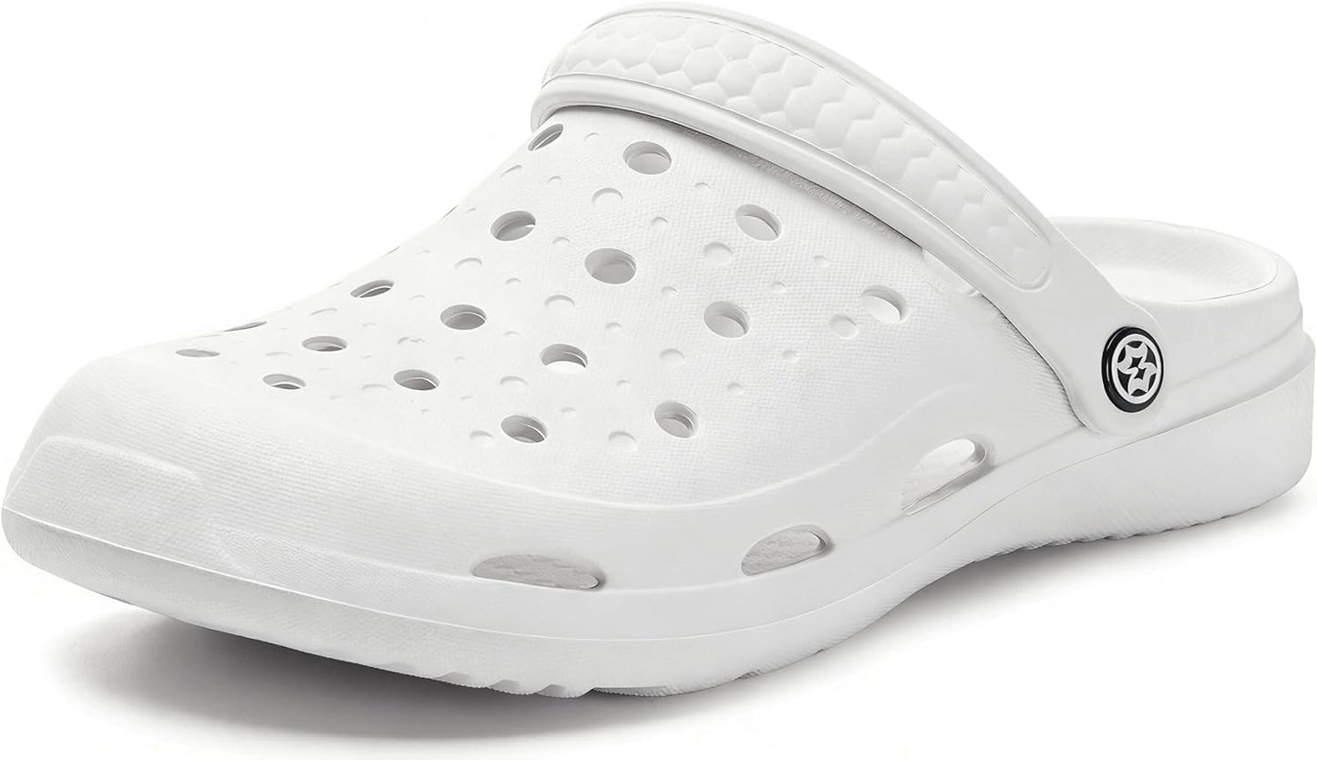 Gaatpot Womens Mens Garden Clogs with Arch Support Unisex Gardening Shoes Slip on Beach Sandals Slippers