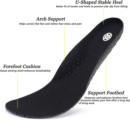 Men's Women's Clogs Garden Shoes Slip On Sandals Breathable Summer Orthotic Walking Slippers with Plantar Fasciitis Soles